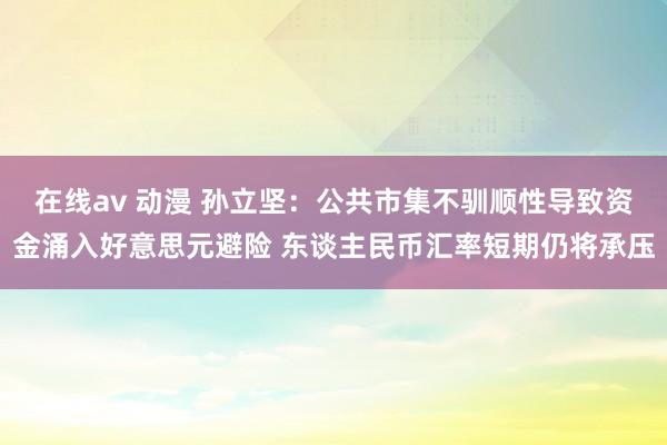 在线av 动漫 孙立坚：公共市集不驯顺性导致资金涌入好意思元避险 东谈主民币汇率短期仍将承压