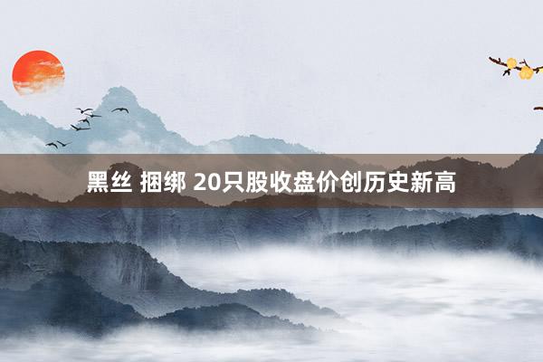 黑丝 捆绑 20只股收盘价创历史新高